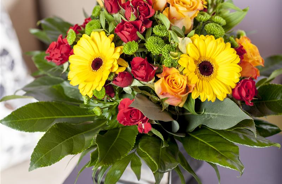 Blumendekoration leicht gemacht